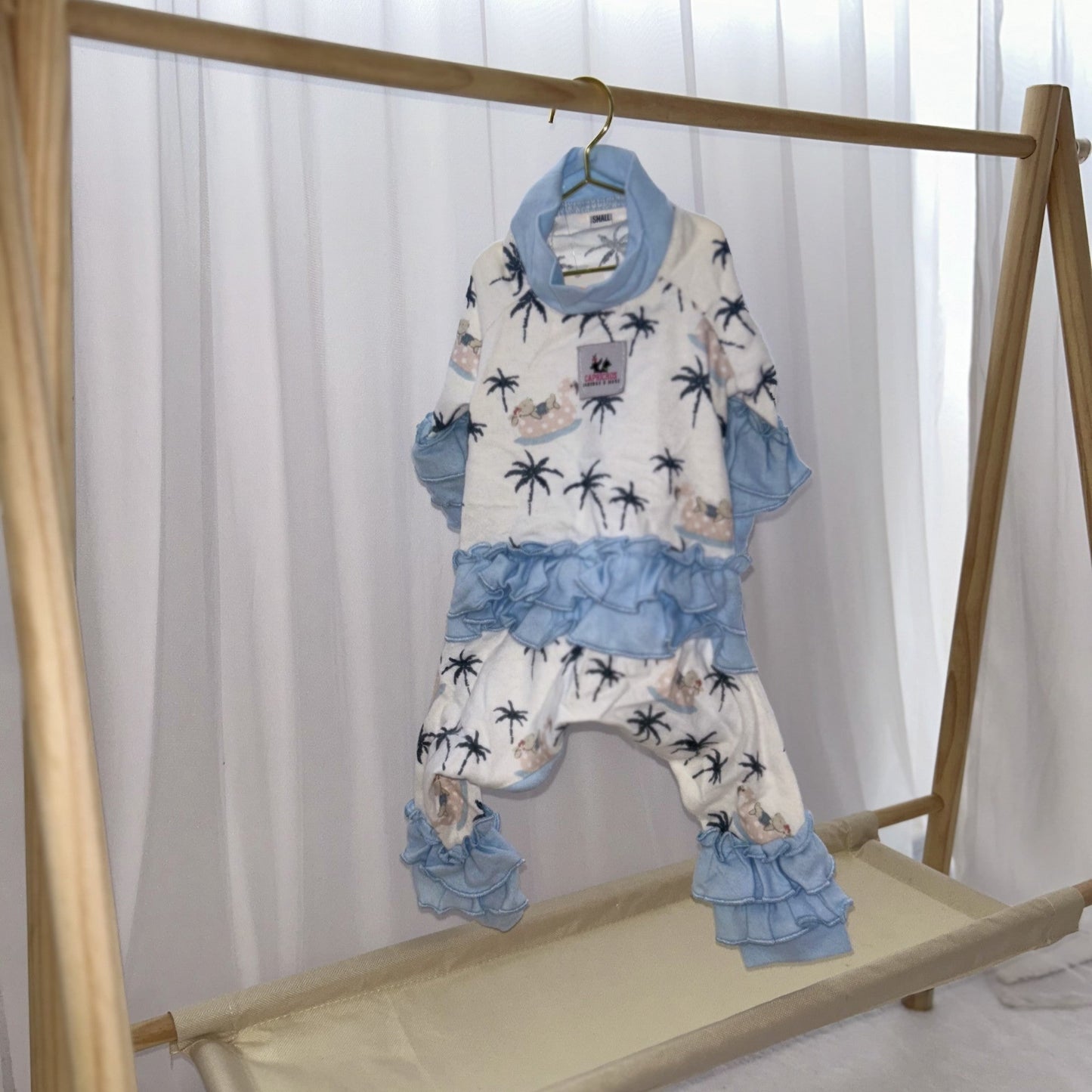 Palm Tree Pijama (Small-Petite)