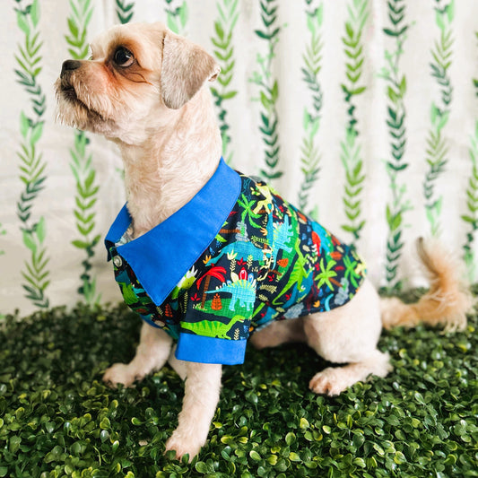 Dinosaurs Casual Shirt (Medium)