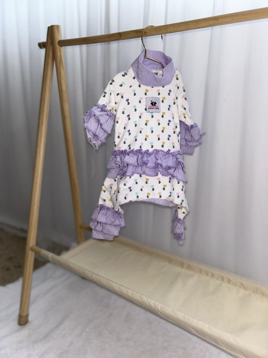Lila Tullip Pijama (XSmall-Petite)