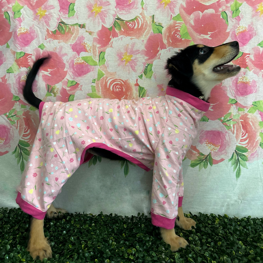 Magenta Tulip Pijama (XSmall)