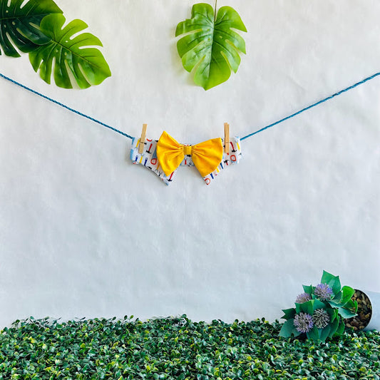 Tools & Yellow Bow Tie (4XLarge)