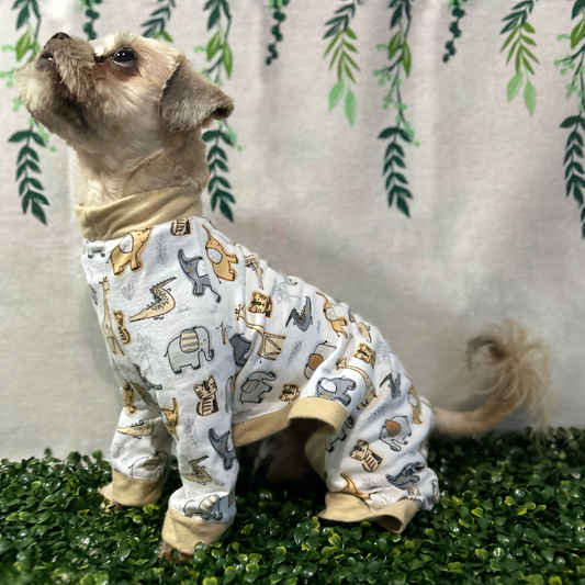 Jungle Animals Pijama (2XSmall)